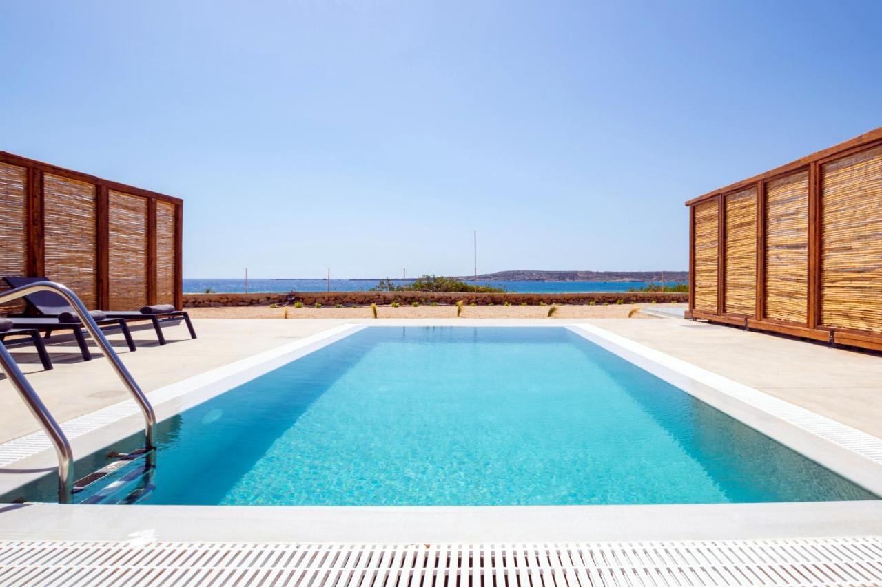 Cato Agro 4, Seafront Villa With Private Pool Afiartis Exterior photo